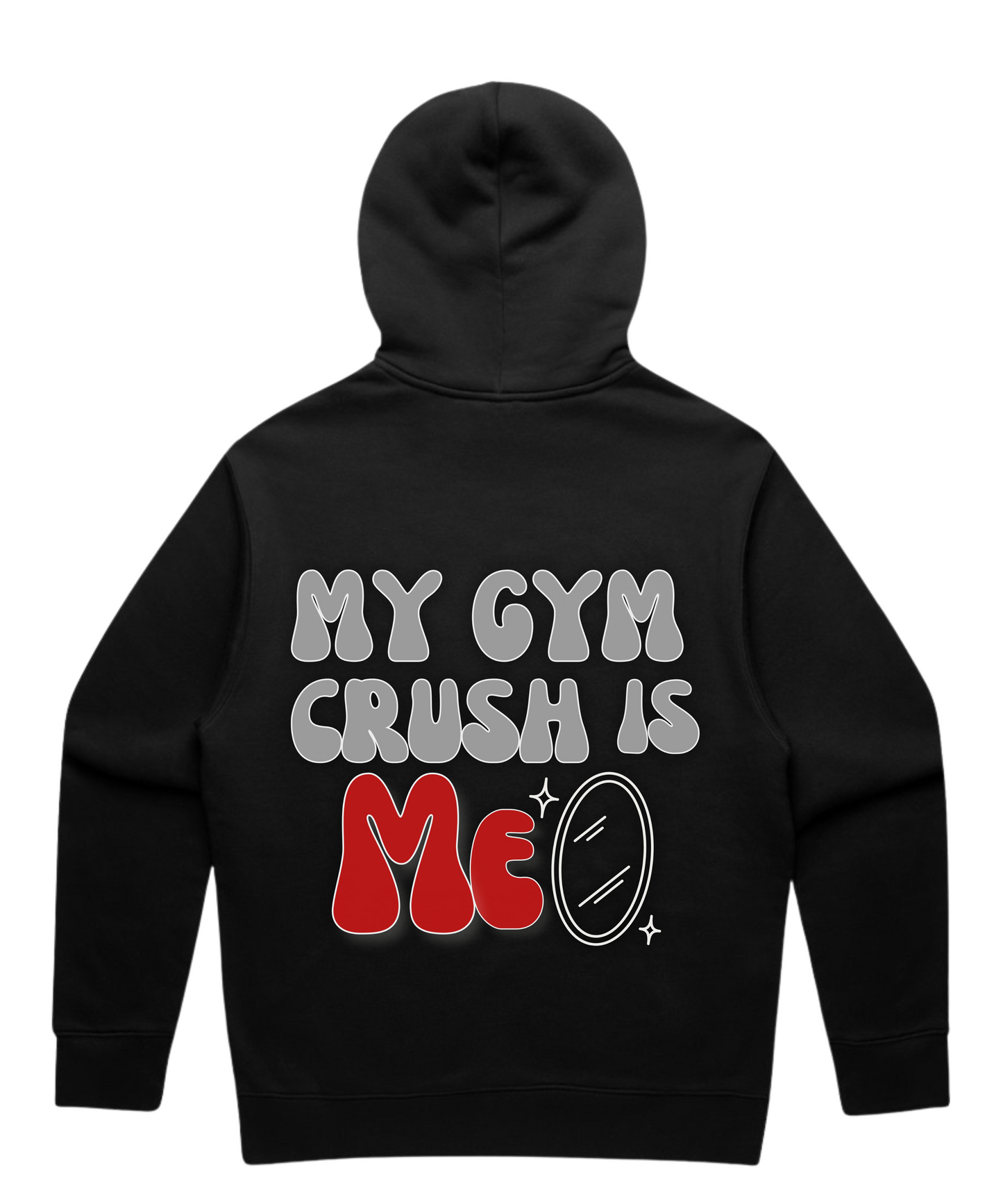 ”My Gym Is Crush Me” - Unisex Oversized Pumpcover Hoodie