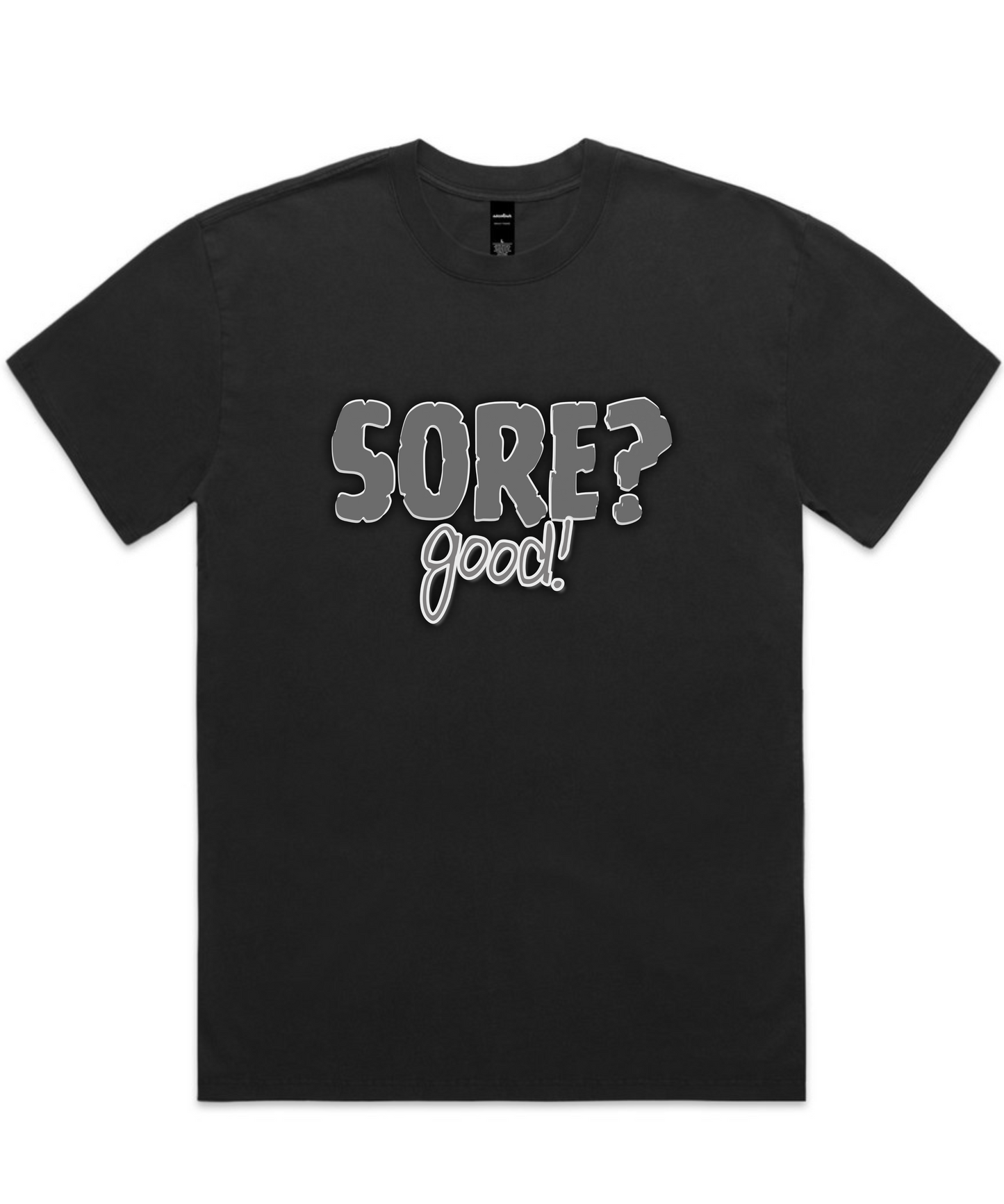 ”SORE? GOOD.” Unisex Oversized Pumpcover Tee – Pain Is Proof You Showed Up