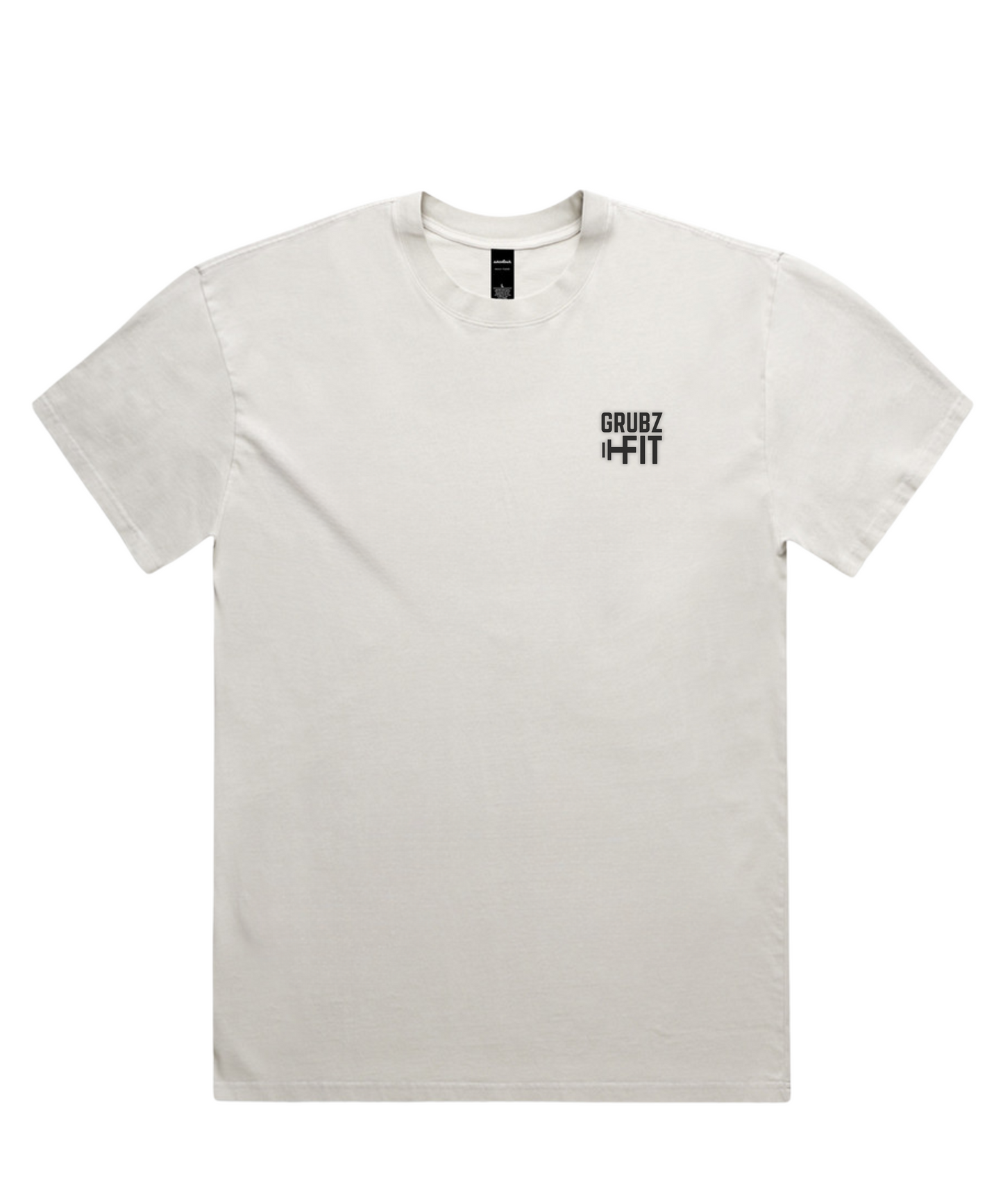”GrubzFit” Oversized Pumpcover Logo Tee – Built to Lift