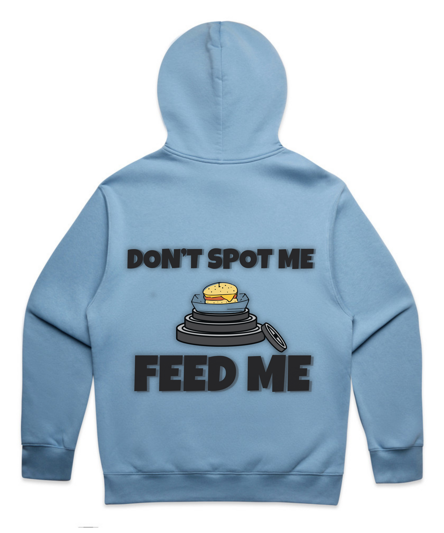 DON’T SPOT ME. FEED ME - Unisex Oversized Pumpcover Hoodie