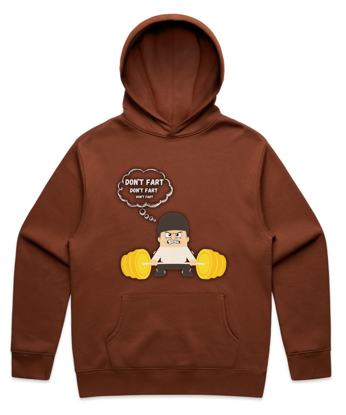 "DON’T FART" – Unisex Oversized  Heavyweight Pumpcover Hoodie
