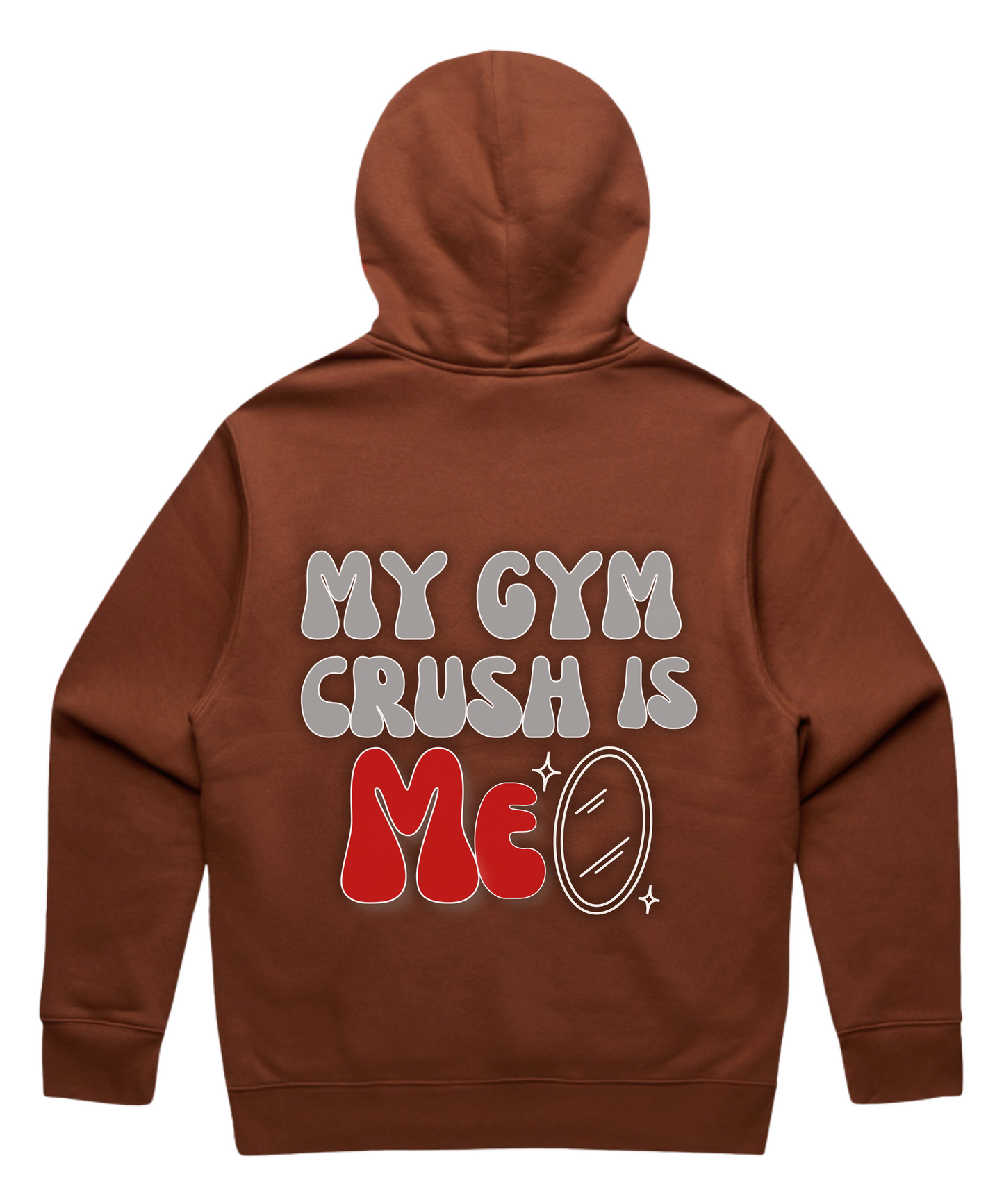 ”My Gym Is Crush Me” - Unisex Oversized Pumpcover Hoodie