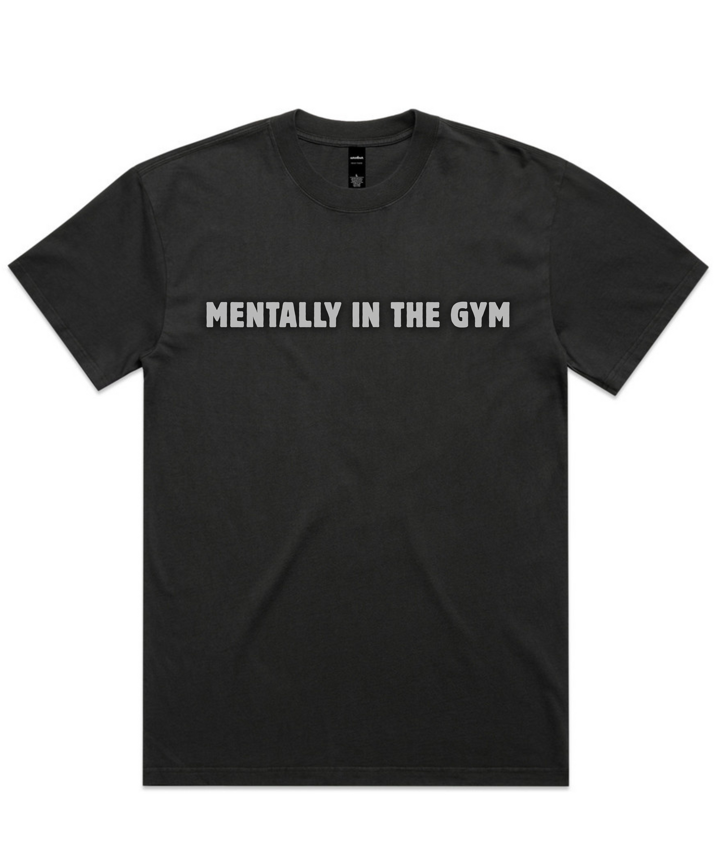 MENTALLY IN THE GYM. PHYSICALLY? STILL IN THE GYM -  Unisex Oversized Tee