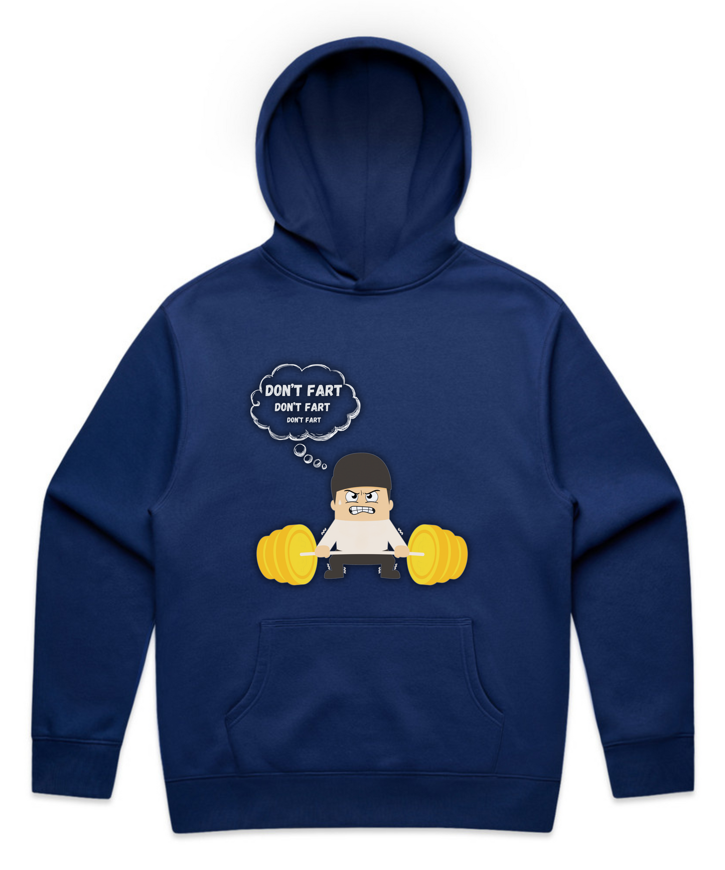 "DON’T FART" – Unisex Oversized  Heavyweight Pumpcover Hoodie