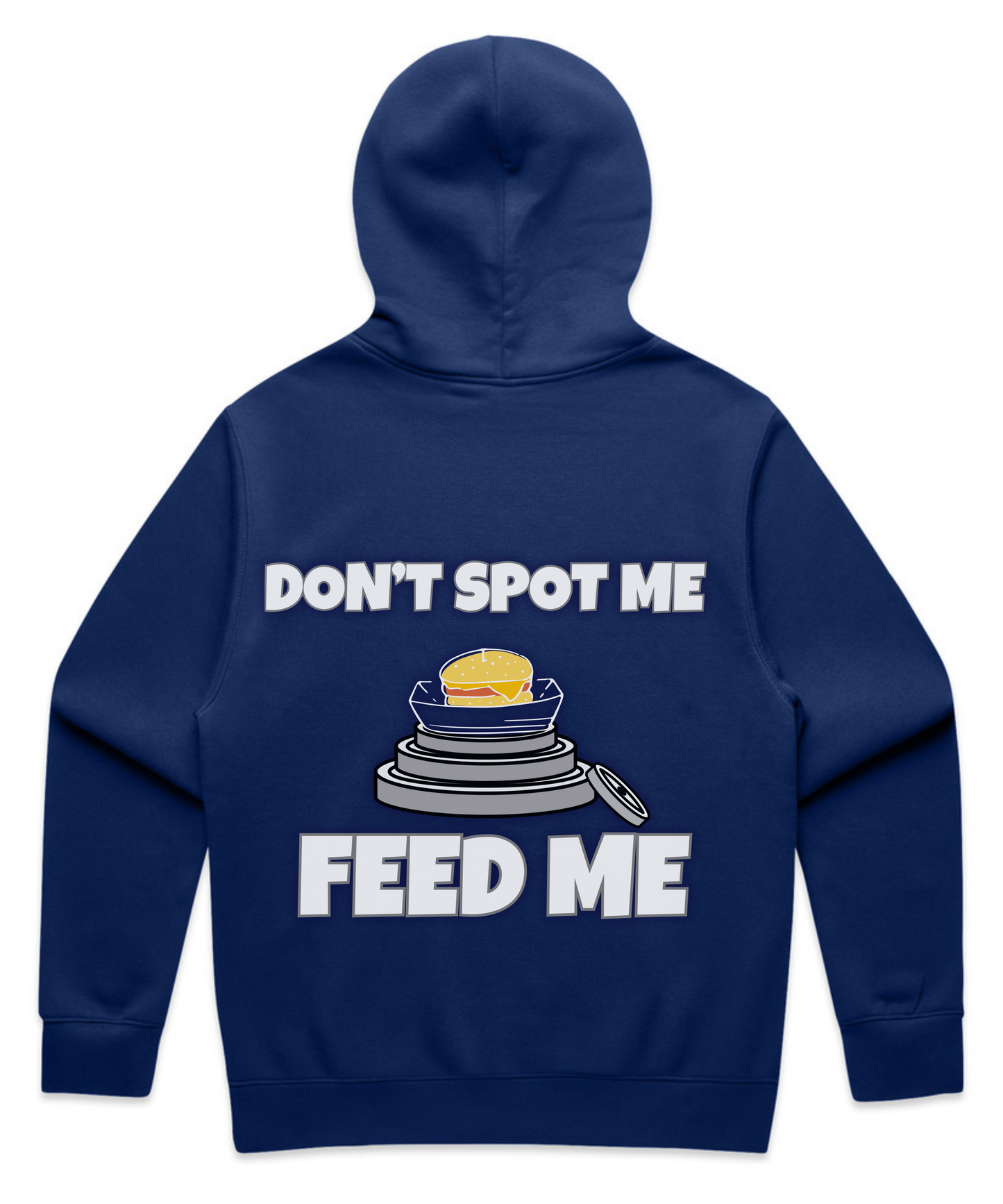 ”DON’T SPOT ME. FEED ME” - Unisex Oversized Pumpcover Hoodie