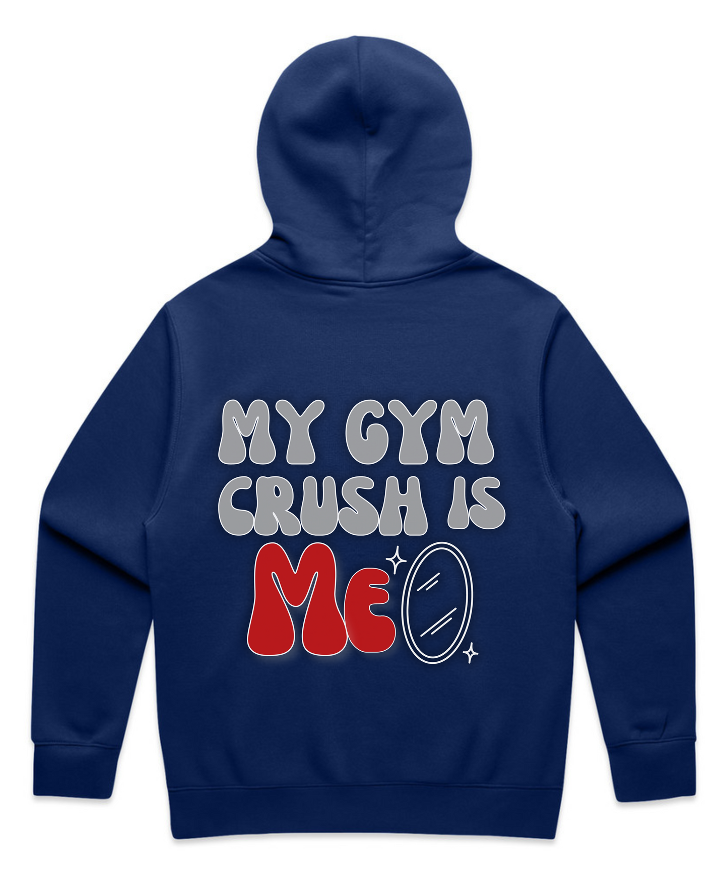 ”My Gym Is Crush Me” - Unisex Oversized Pumpcover Hoodie