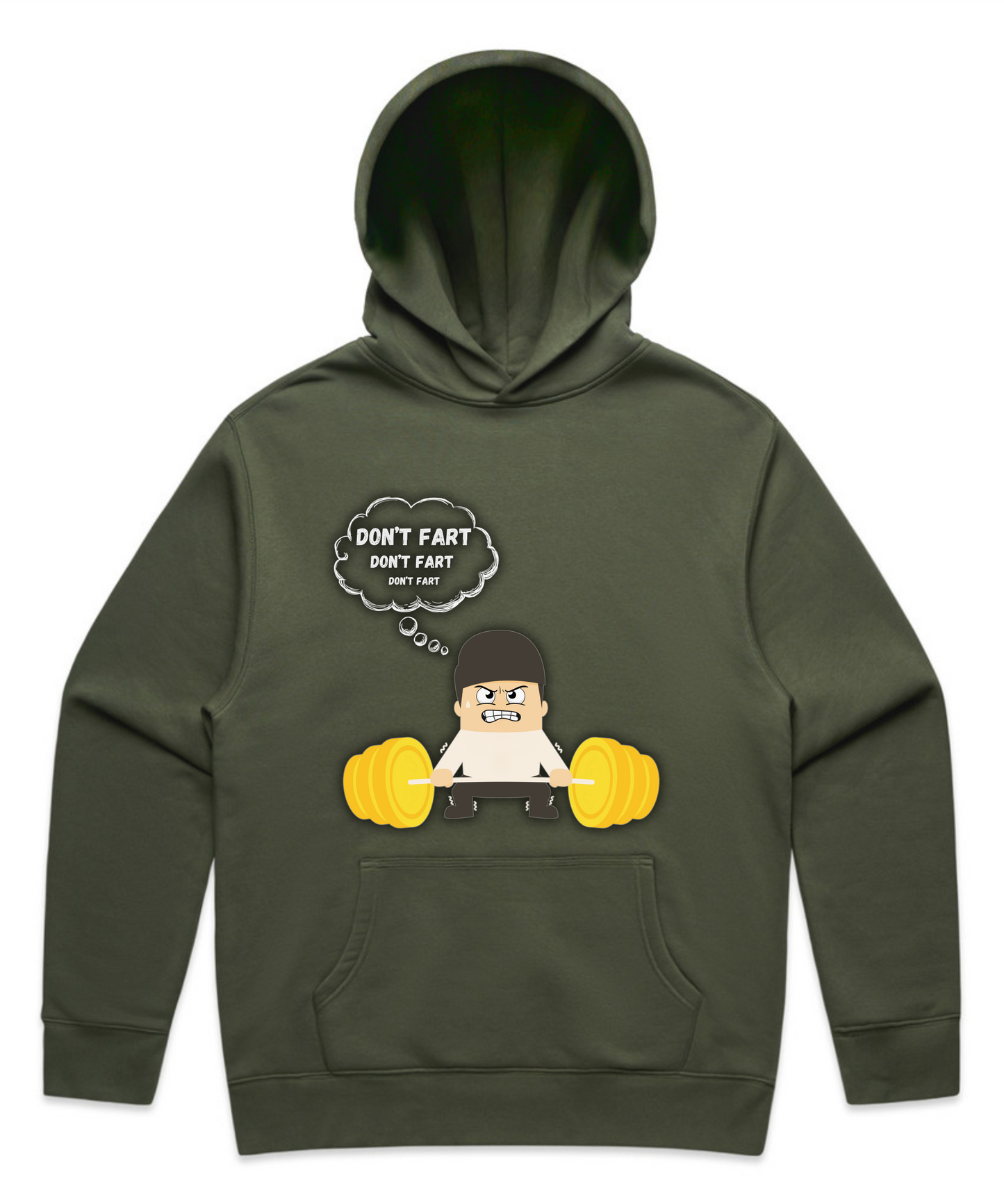 "DON’T FART" – Unisex Oversized  Heavyweight Pumpcover Hoodie