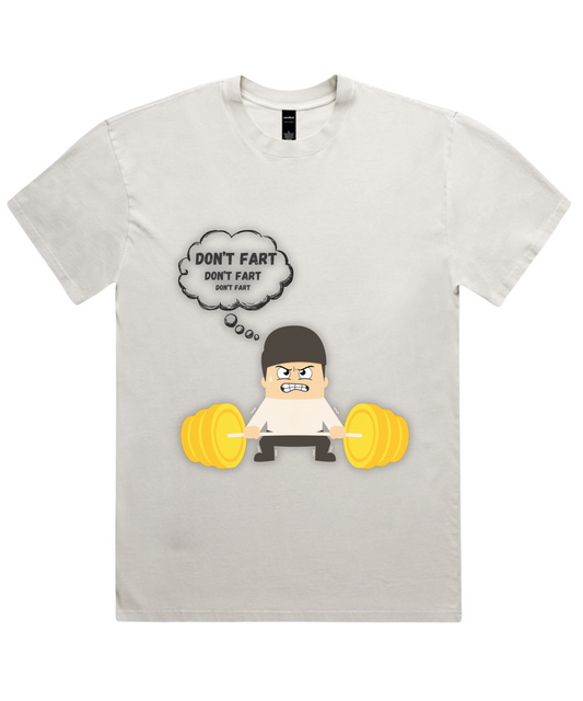 💨 DON'T FART – Unisex Oversized Pumpcover Tee