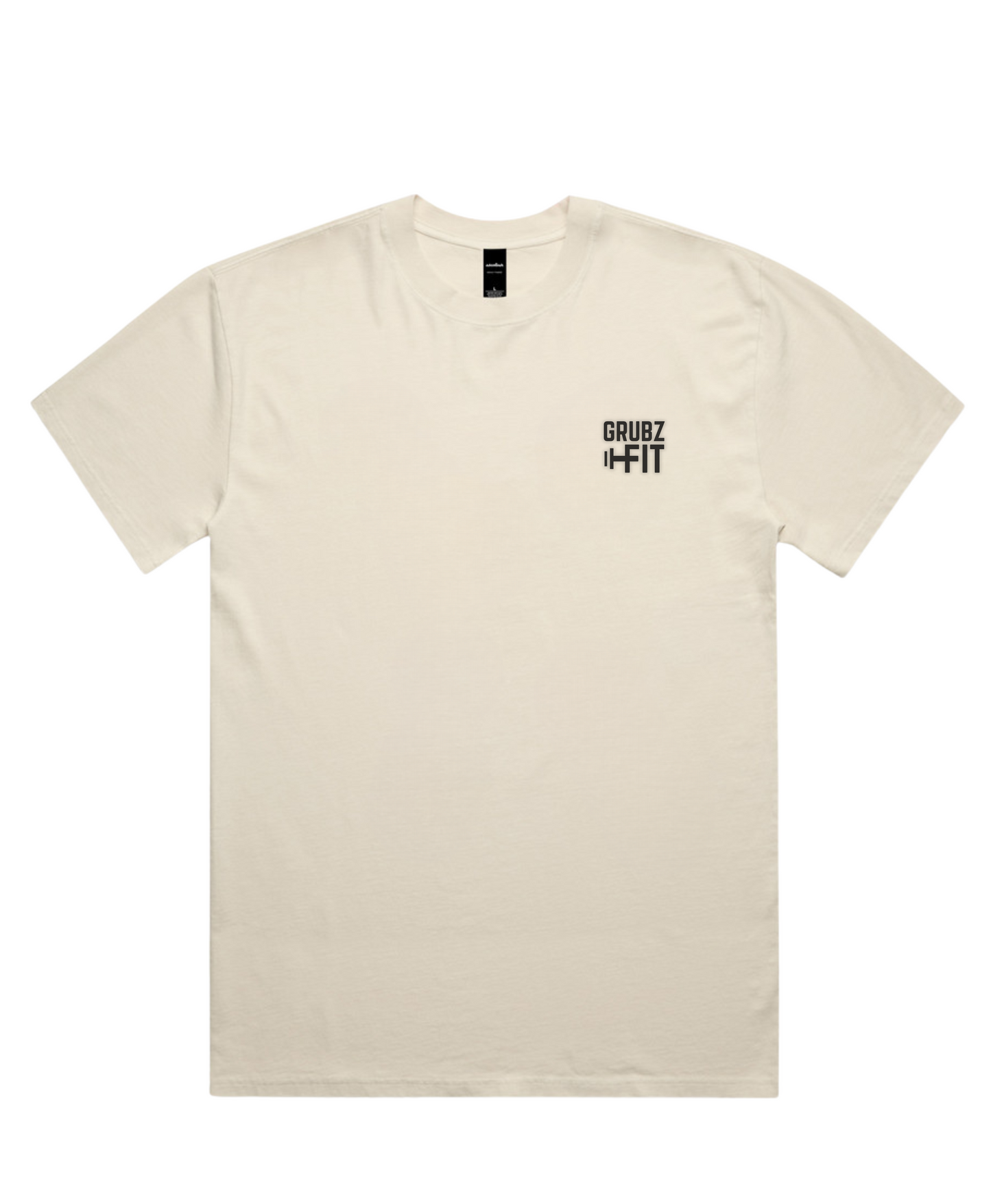 ”GrubzFit” Oversized Pumpcover Logo Tee – Built to Lift