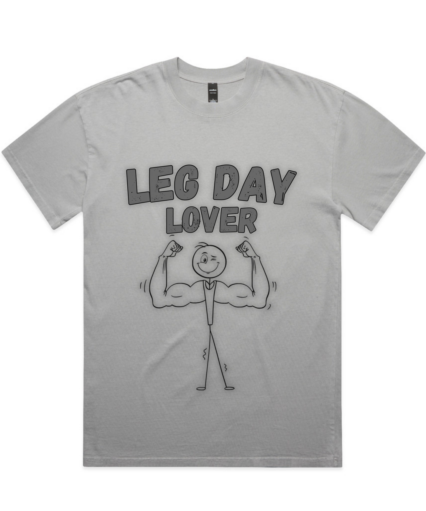 LEG DAY LOVER (The Shirt That Exposes You)- Unisex Oversized Pumpcover Tee