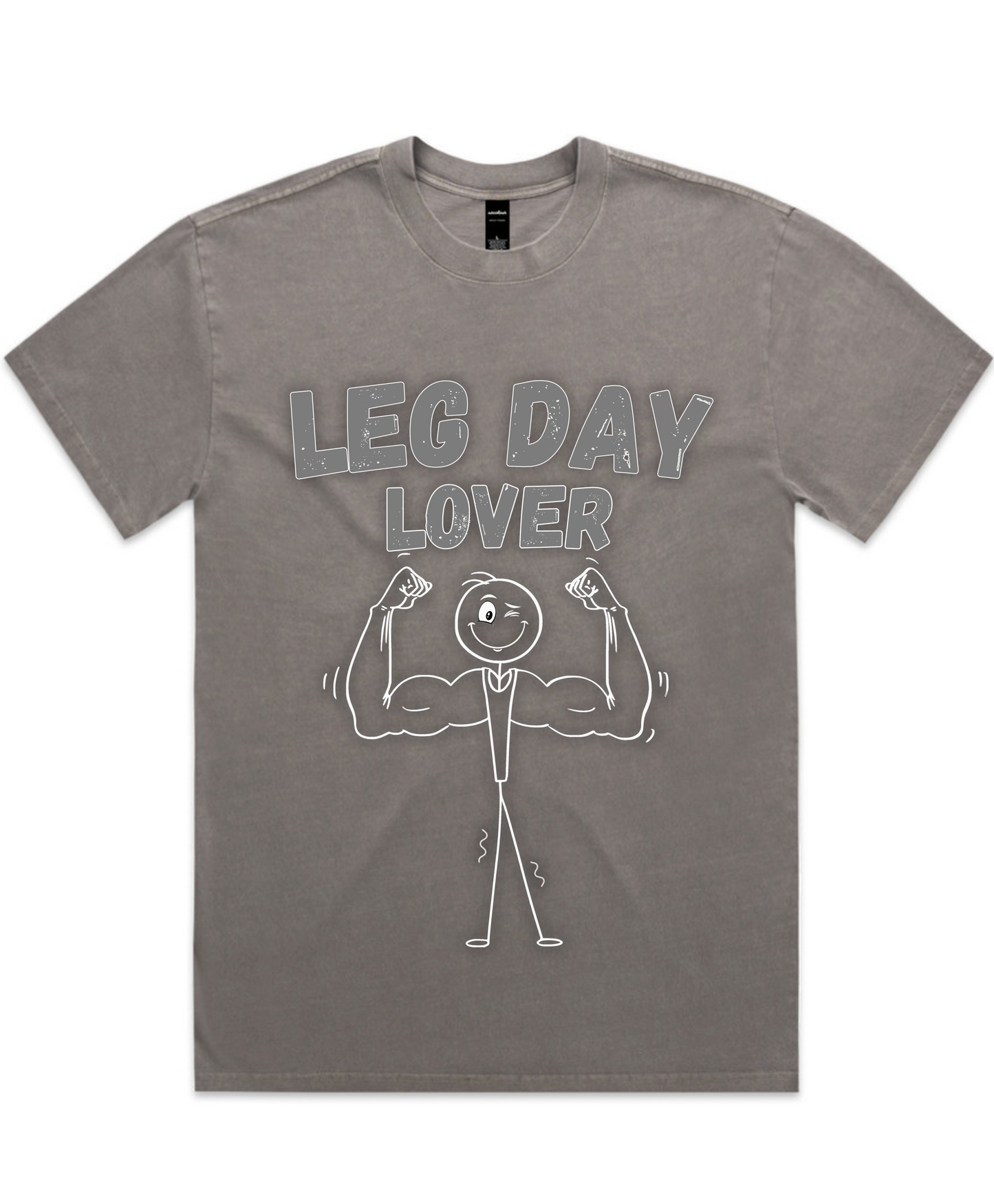 'LEG DAY LOVER (The Shirt That Exposes You)- Unisex Oversized Pumpcover Tee