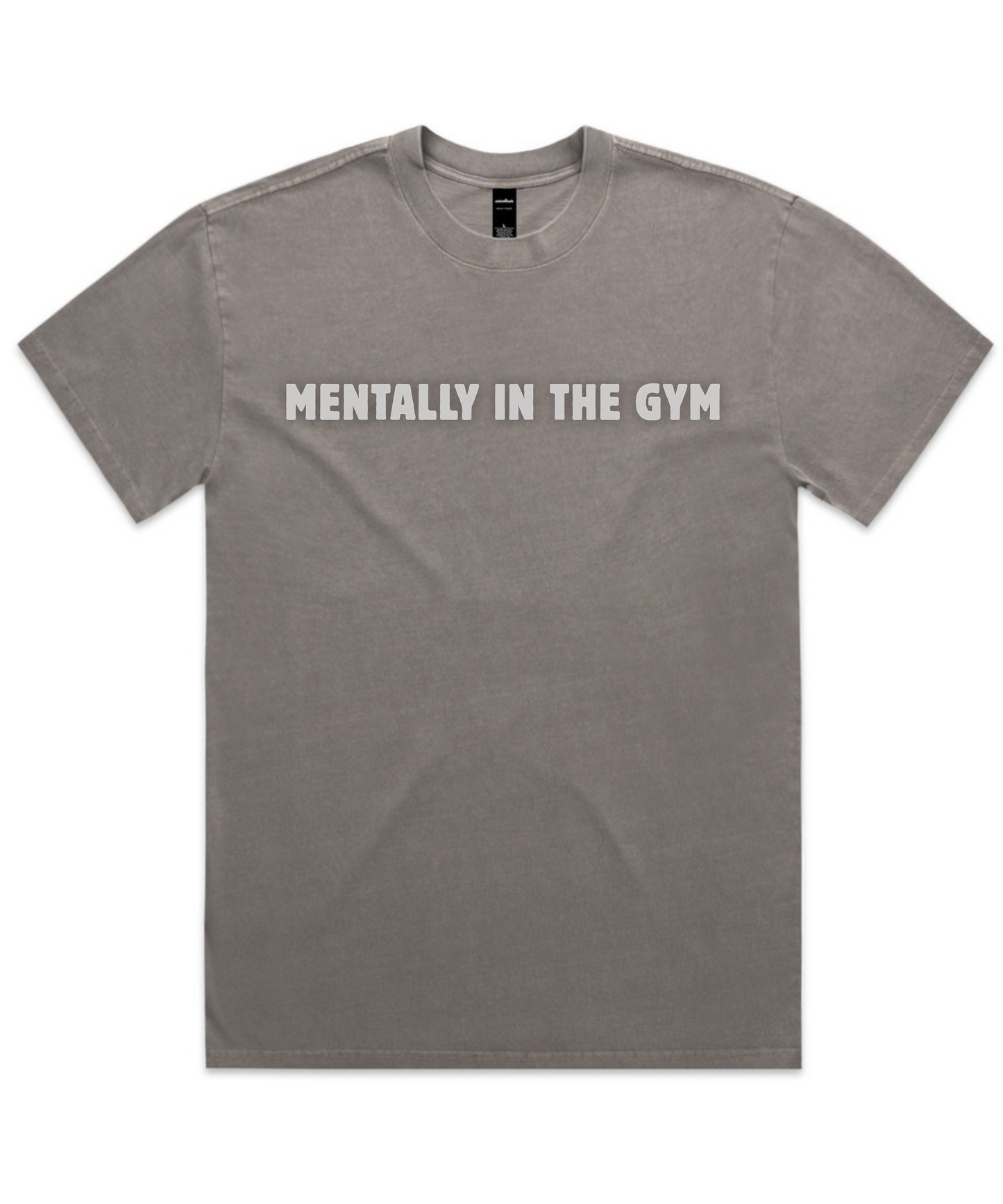 MENTALLY IN THE GYM. PHYSICALLY? STILL IN THE GYM -  Unisex Oversized Tee