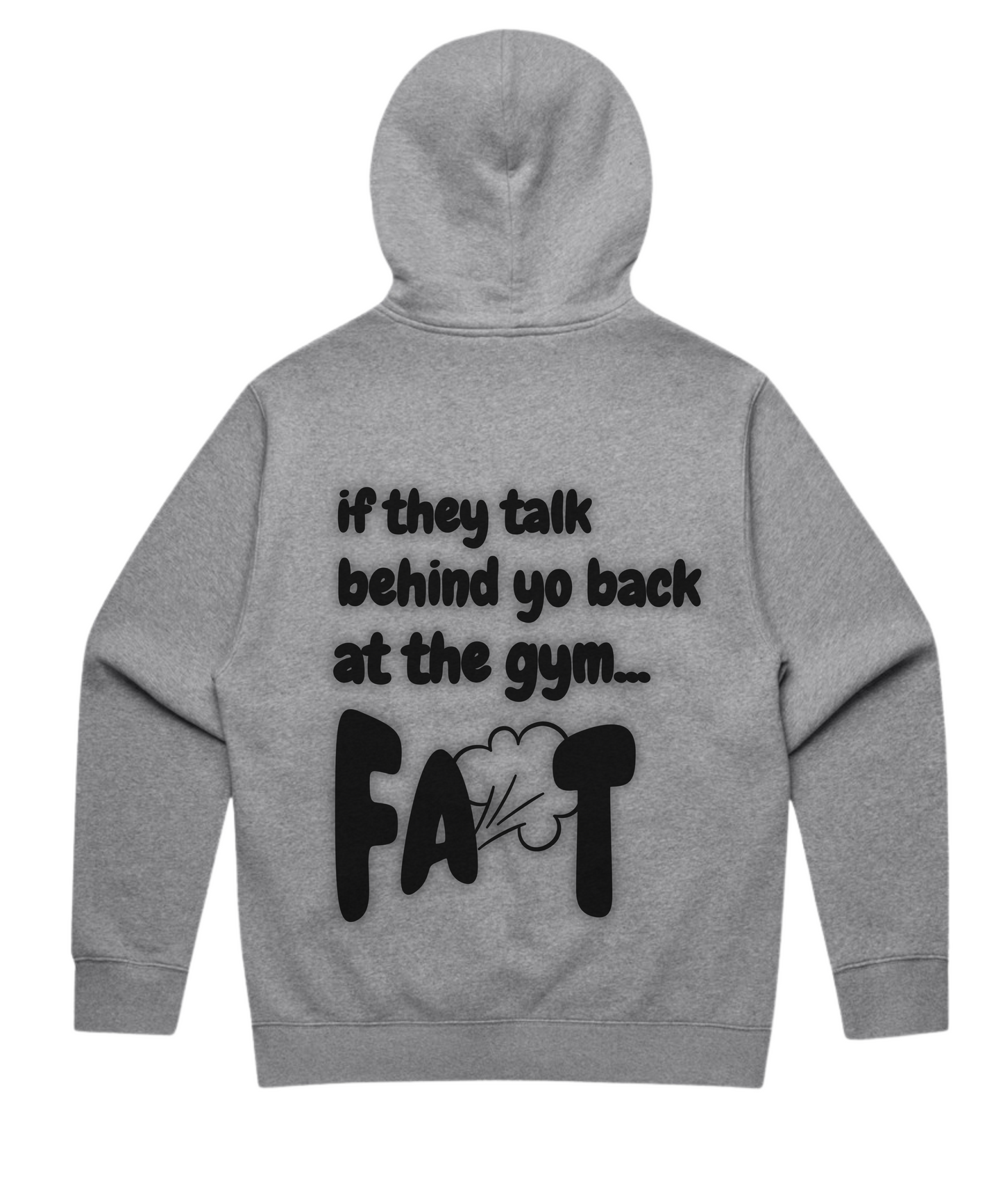 "If They Talk… FART." Oversized Pumpcover Hoodie