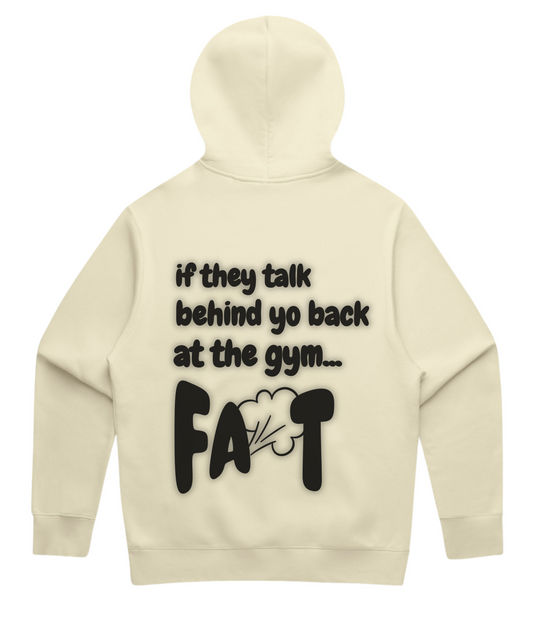 "If They Talk… FART." Oversized Pumpcover Hoodie