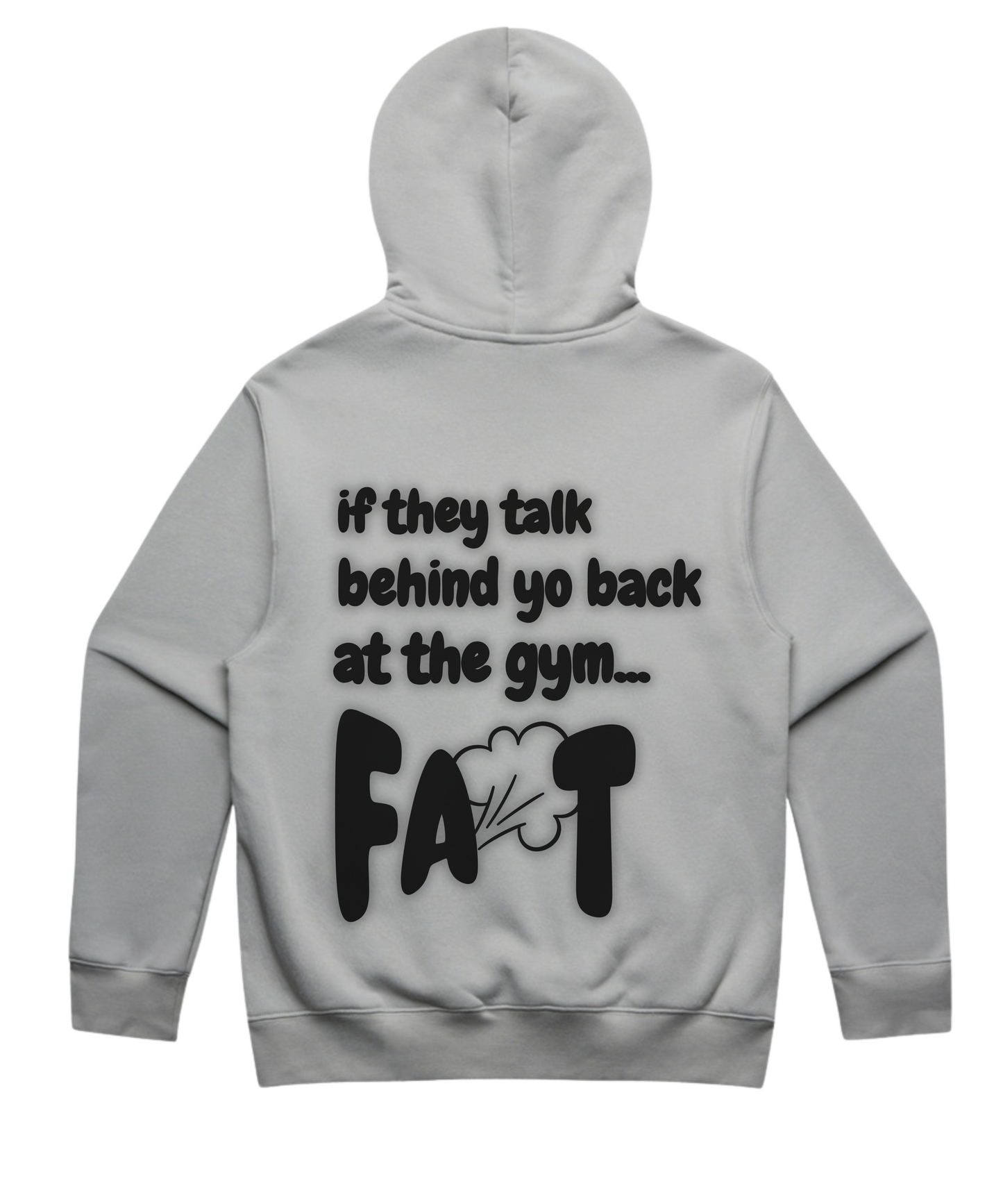 "If They Talk… FART." Oversized Pumpcover Hoodie