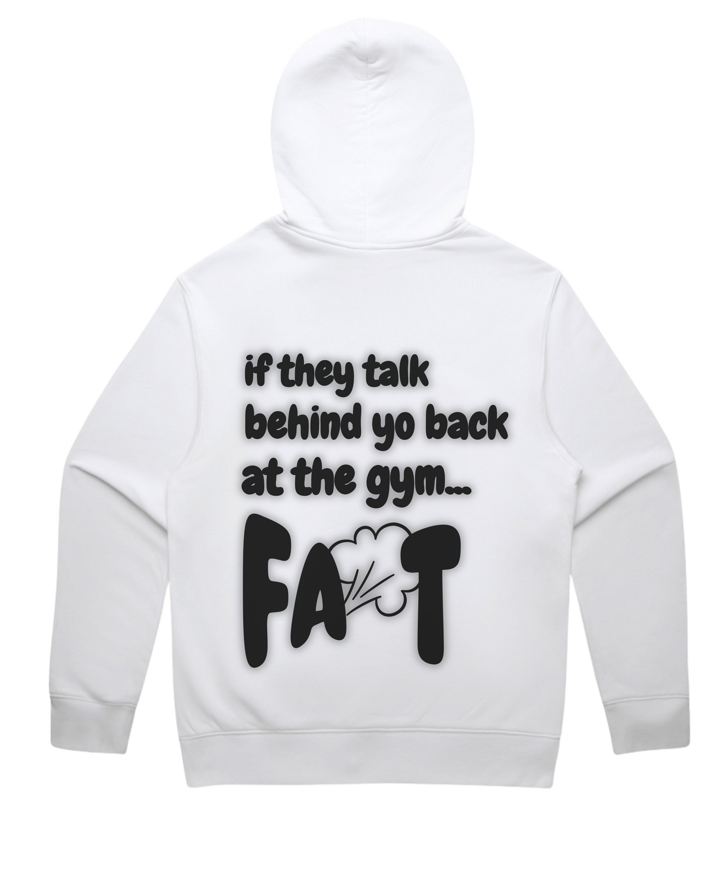 "If They Talk… FART." Oversized Pumpcover Hoodie