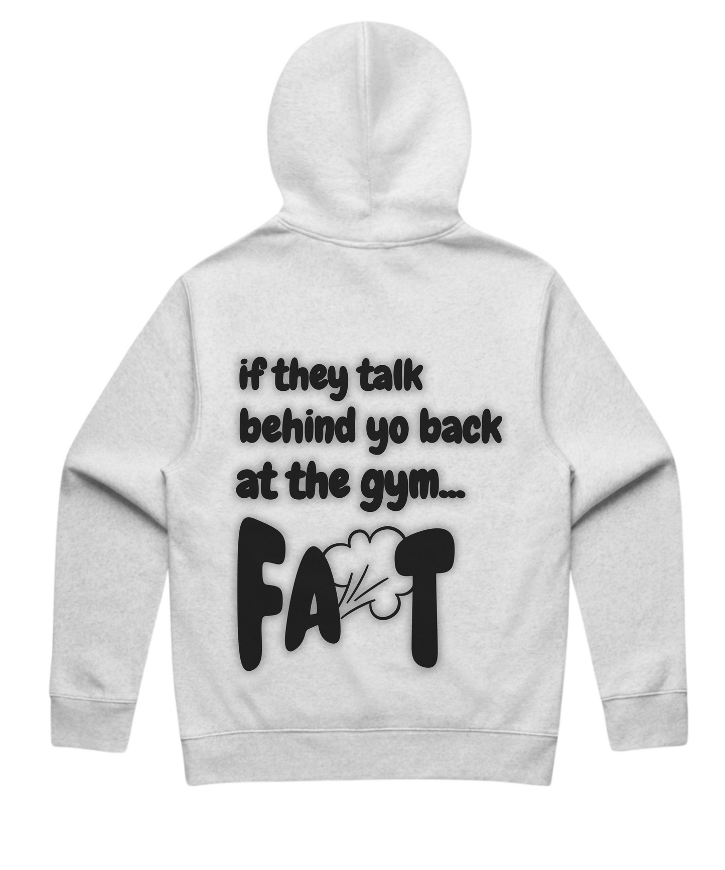 "If They Talk… FART." Oversized Pumpcover Hoodie
