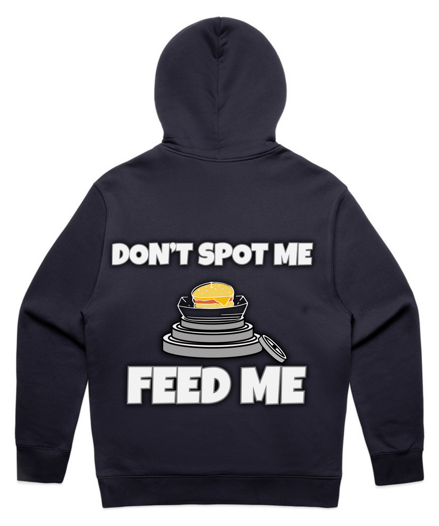 ”DON’T SPOT ME. FEED ME” - Unisex Oversized Pumpcover Hoodie