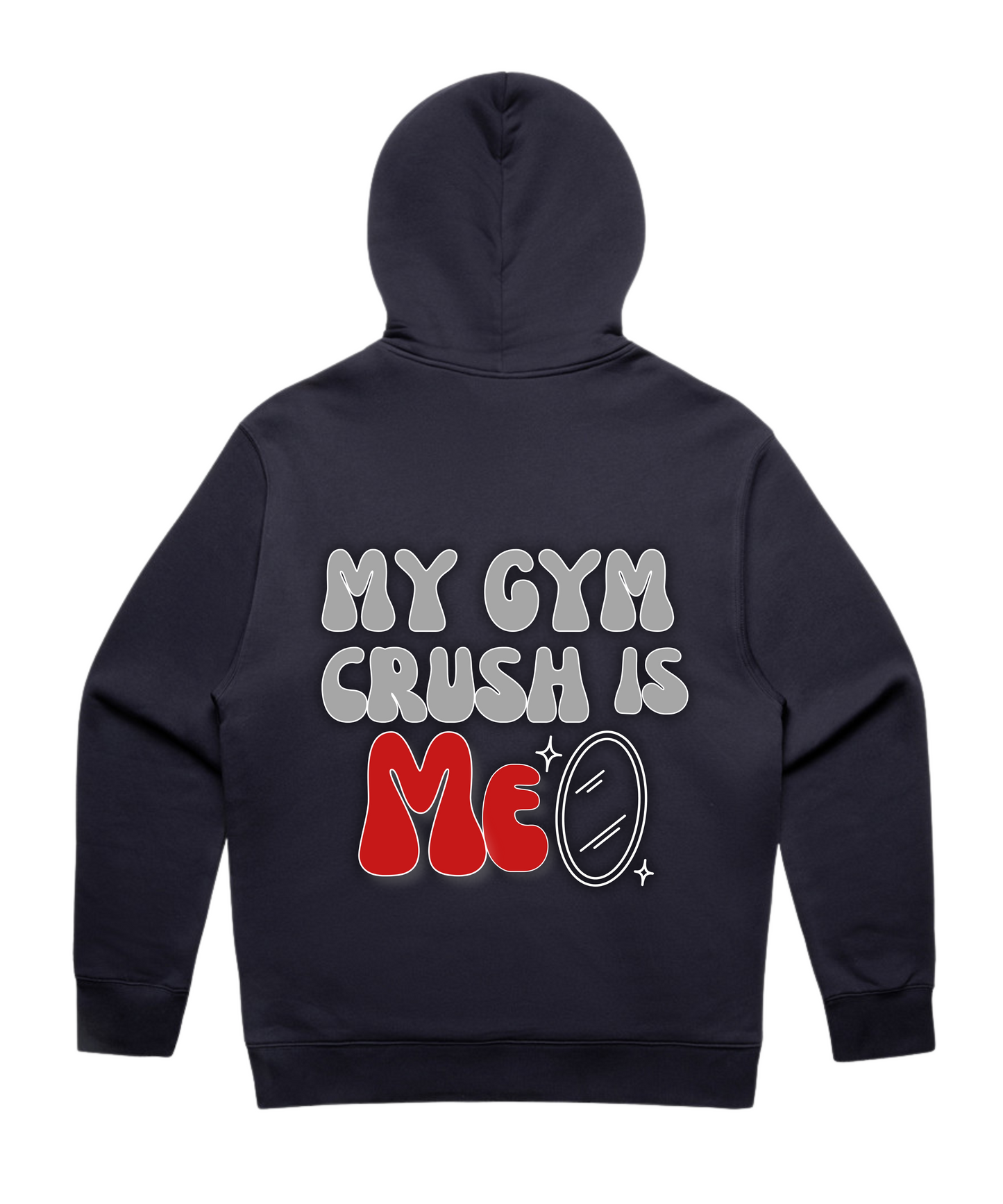 ”My Gym Is Crush Me” - Unisex Oversized Pumpcover Hoodie
