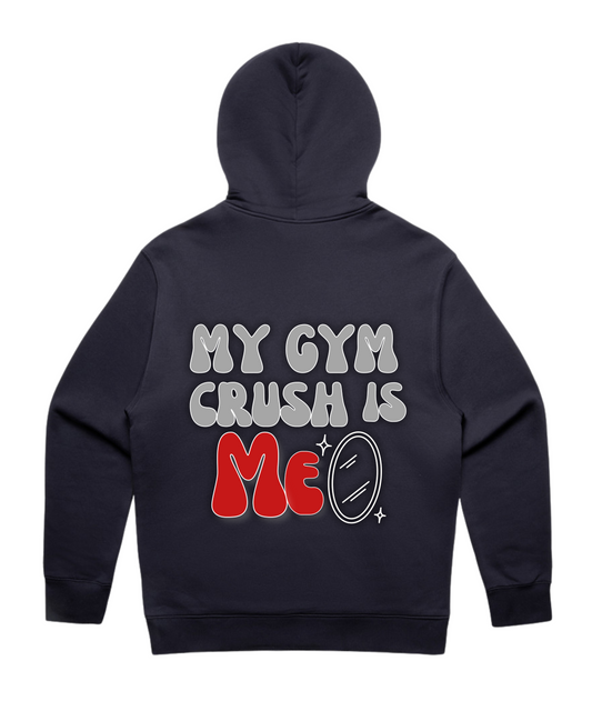 ”My Gym Is Crush Me” - Unisex Oversized Pumpcover Hoodie