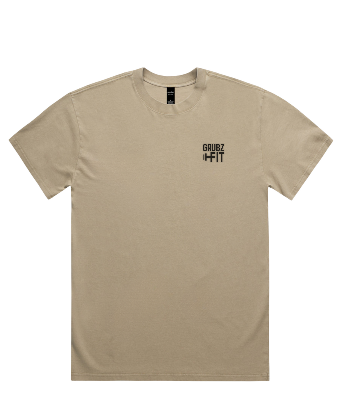 ”GrubzFit” Oversized Pumpcover Logo Tee – Built to Lift
