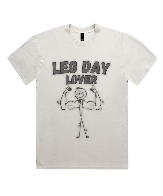LEG DAY LOVER (The Shirt That Exposes You)- Unisex Oversized Pumpcover Tee