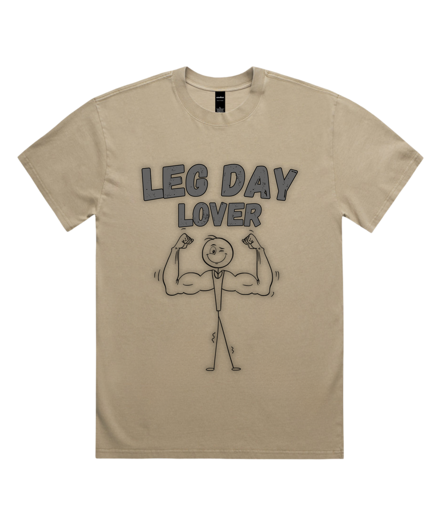 LEG DAY LOVER (The Shirt That Exposes You)- Unisex Oversized Pumpcover Tee