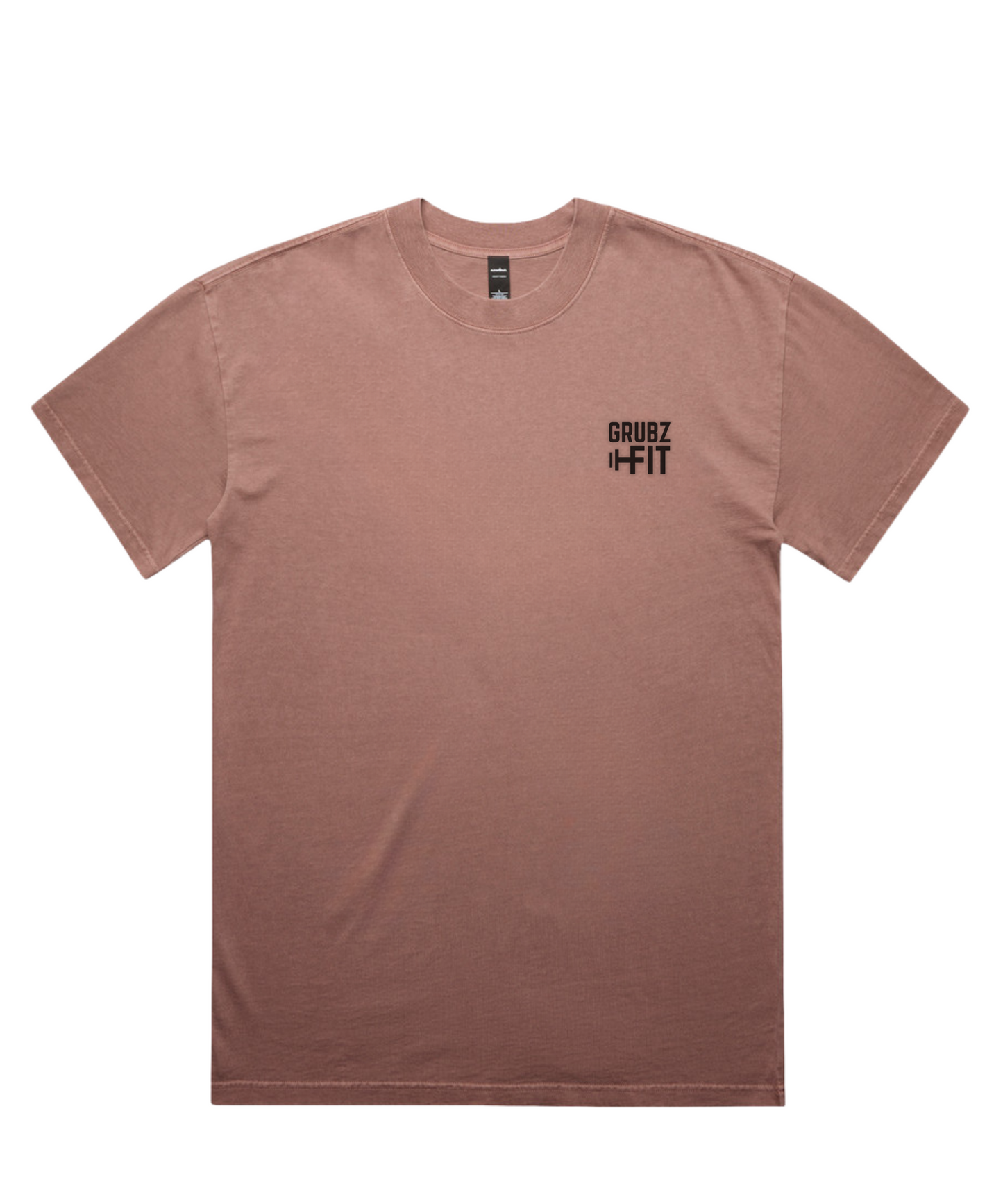 ”GrubzFit” Oversized Pumpcover Logo Tee – Built to Lift