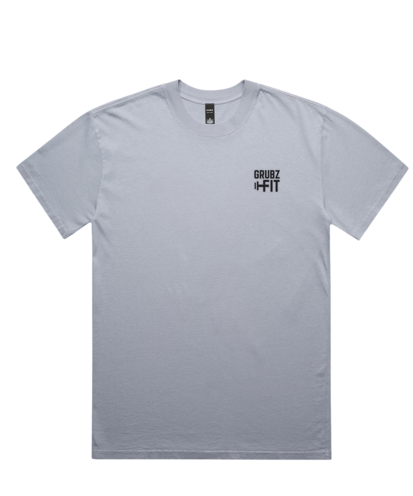 ”GrubzFit” Oversized Pumpcover Logo Tee – Built to Lift