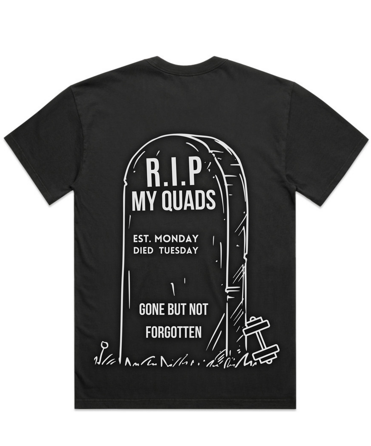 πͺ¦ RIP MY QUADS β Unisex Oversized Heavyweight Pumpcover Tee