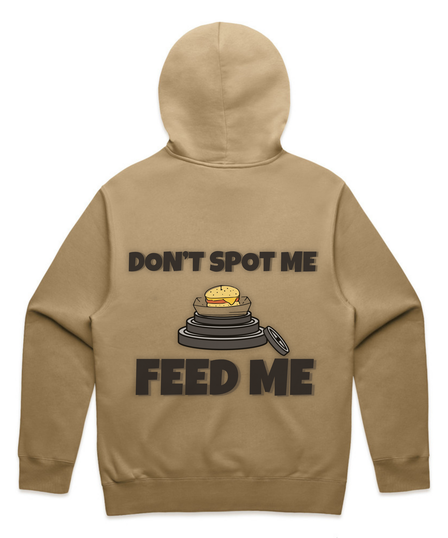 DON’T SPOT ME. FEED ME - Unisex Oversized Pumpcover Hoodie