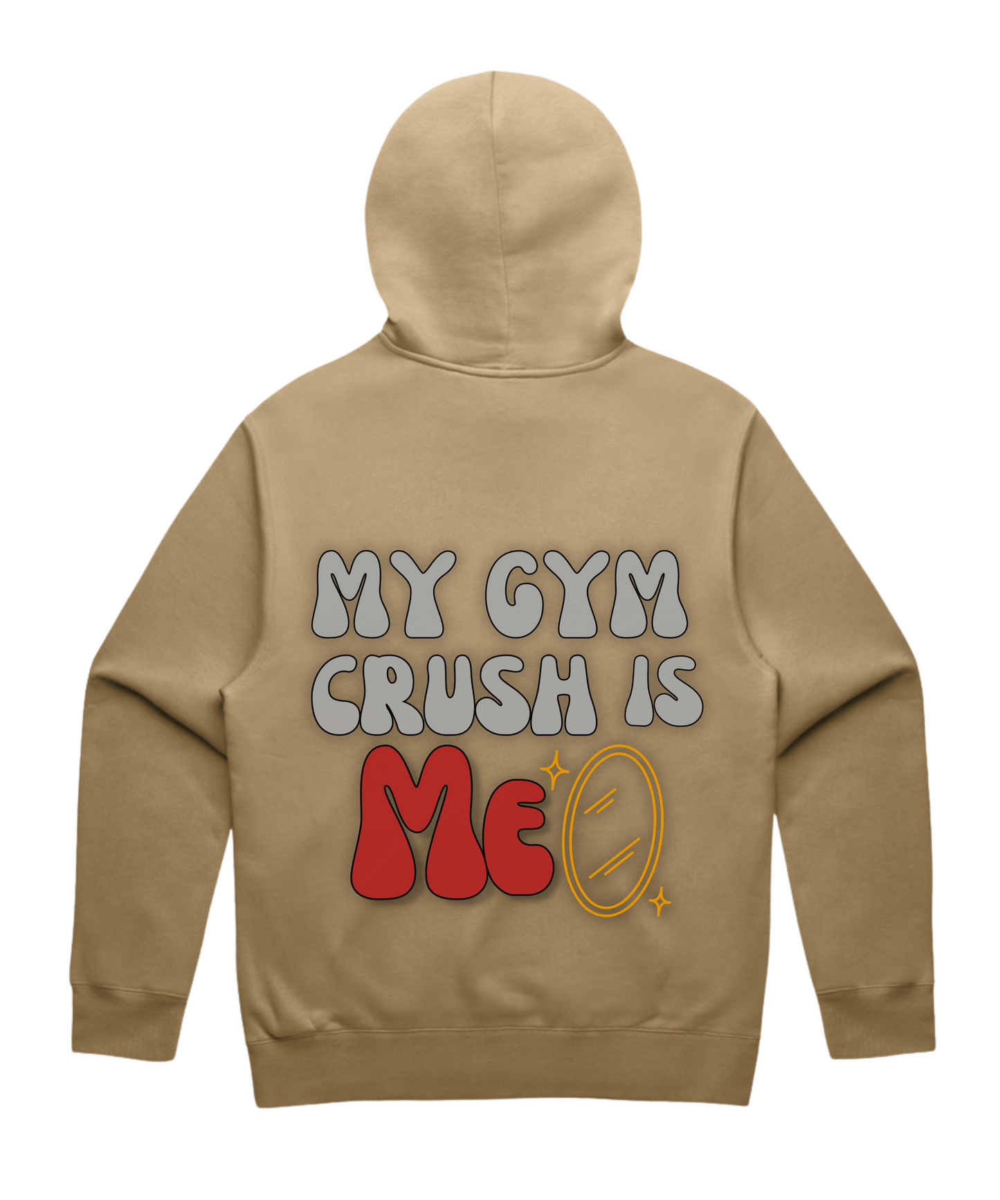 My Gym Is Crush Me - Unisex Oversized Pumpcover Hoodie