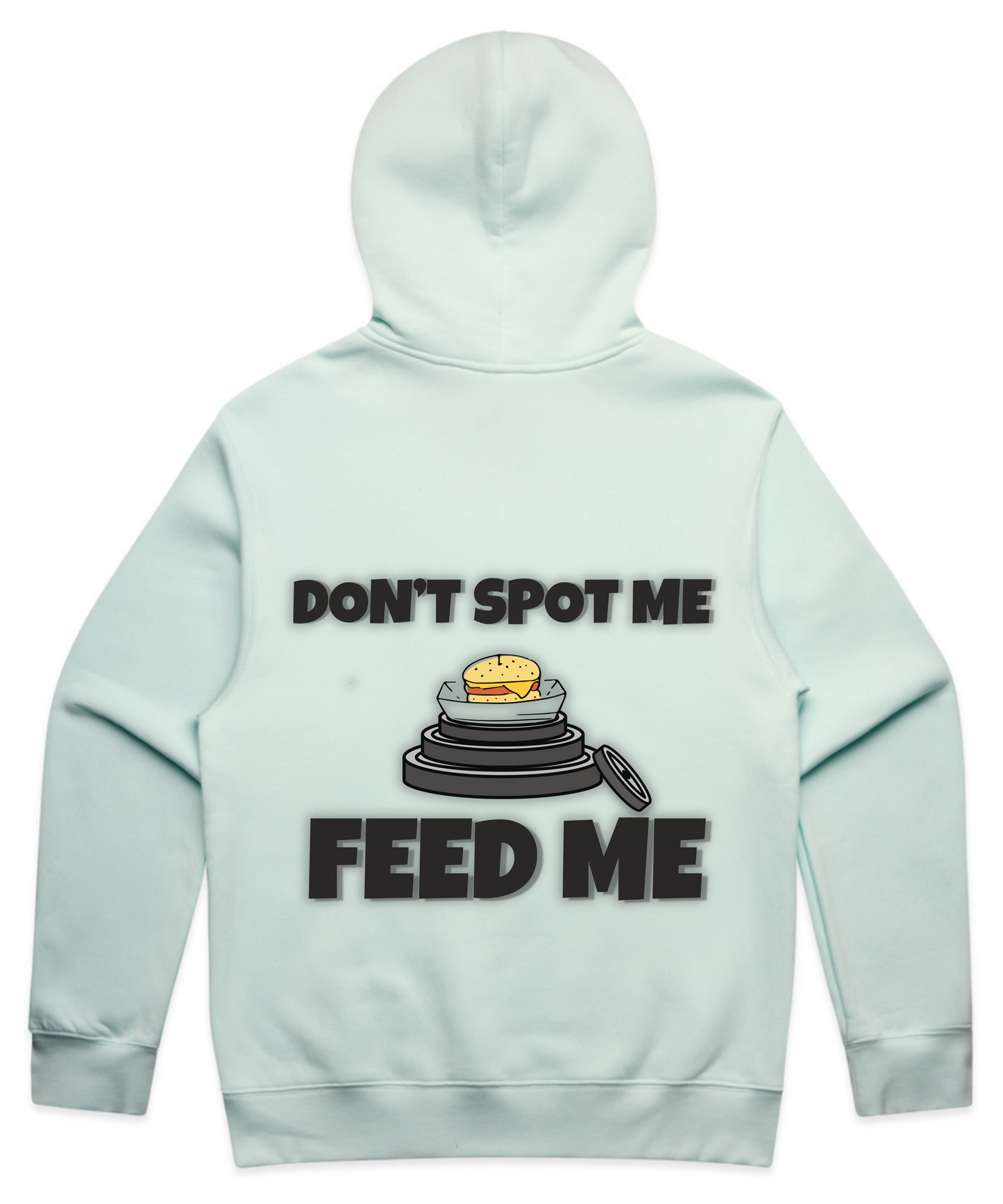 DON’T SPOT ME. FEED ME - Unisex Oversized Pumpcover Hoodie
