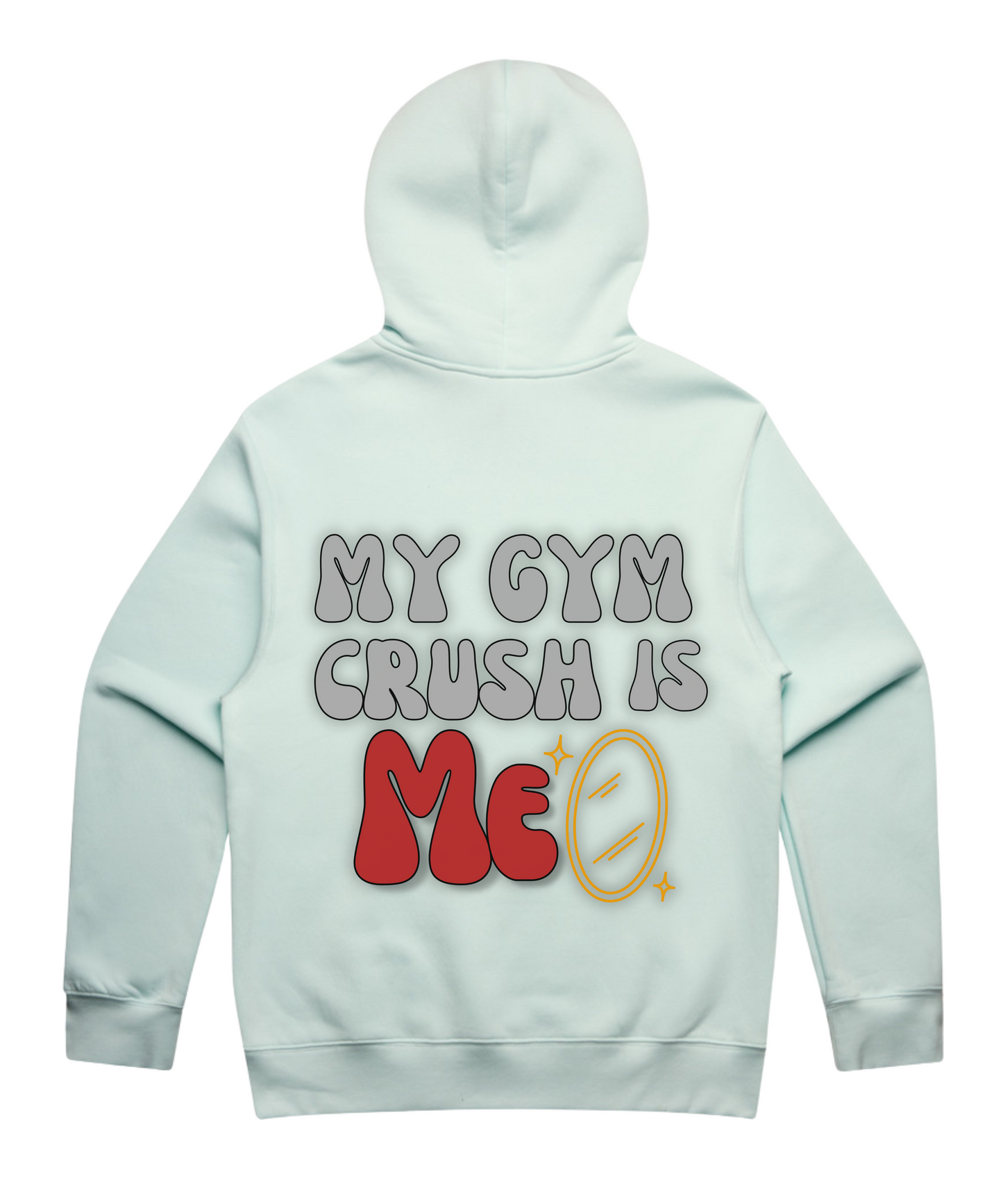My Gym Is Crush Me - Unisex Oversized Pumpcover Hoodie