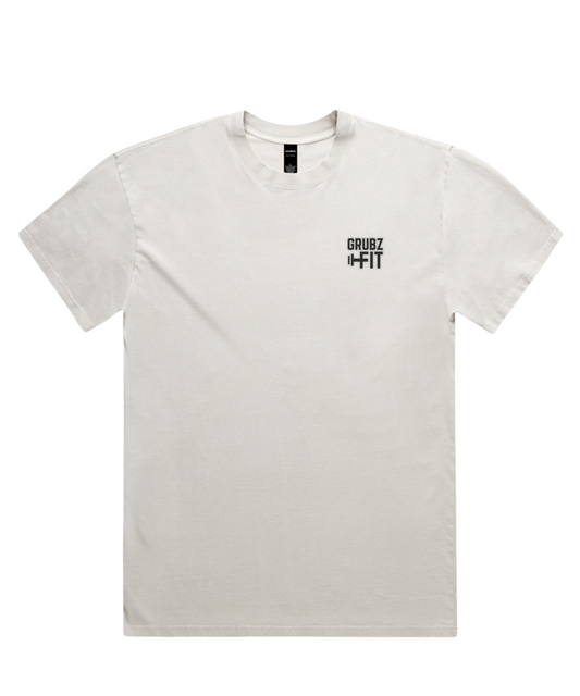 ”GrubzFit” Oversized Pumpcover Logo Tee – Built to Lift